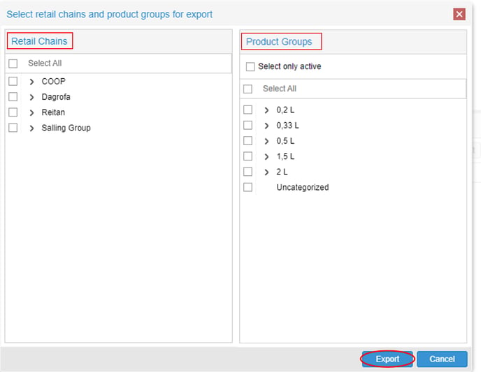 Baseline Export 1.1