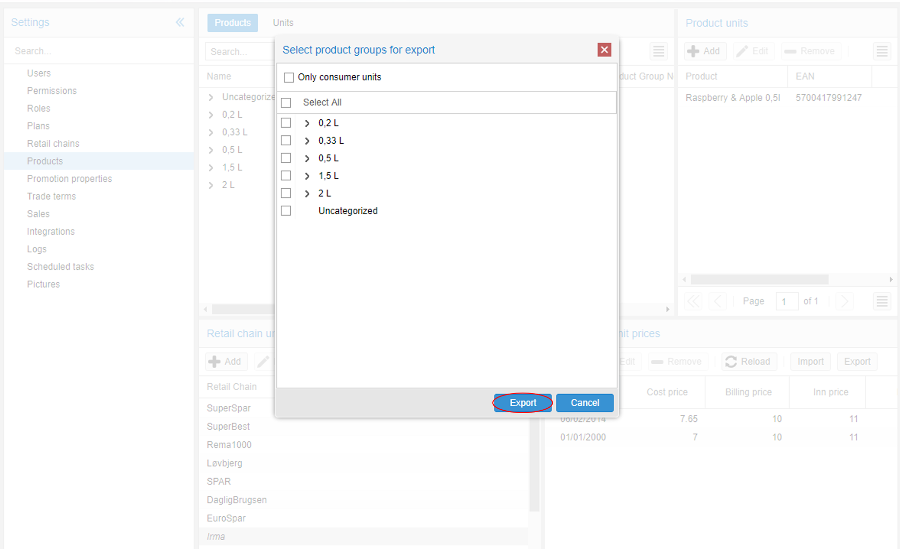 How to manually create products - Product export file